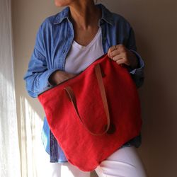 Bolsos de lino: el clásico que siempre vuelve