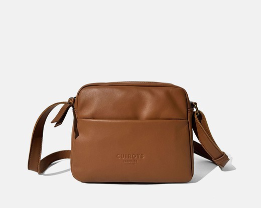 CUIROTS Petit sac bandoulière classique en cuir