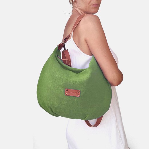 Sac hobo en lin recyclé CUIROTS