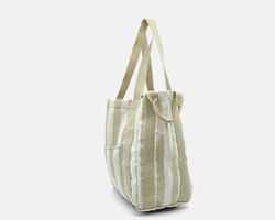 Bolso De Hombro Con Rayas - 012W-11175030