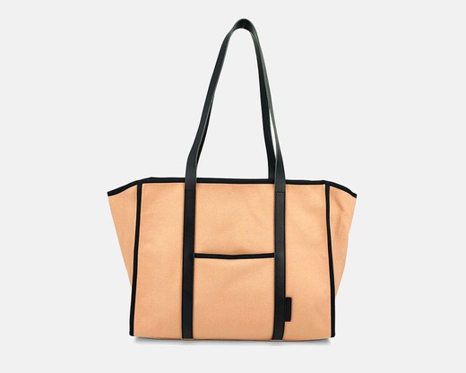 Bossa d'epatlla L Shopping Bag de lona