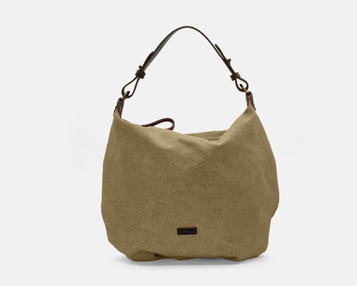 Sac à bandoulière moyen en toile CUIROTS