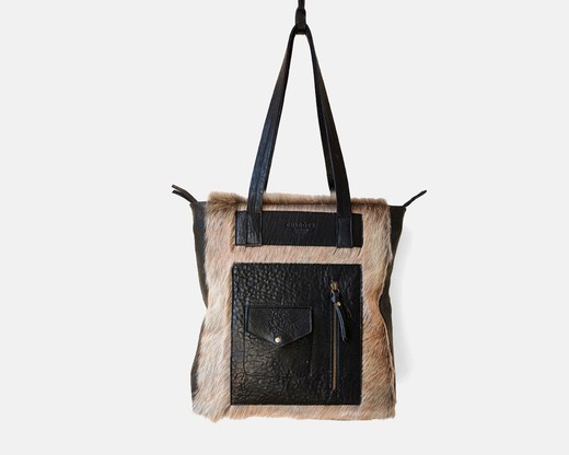 Bolso de hombro Shopper CUIROTS Fur