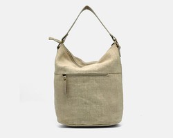 Bolso de hombro tipo saco CUIROTS Minimal de piel