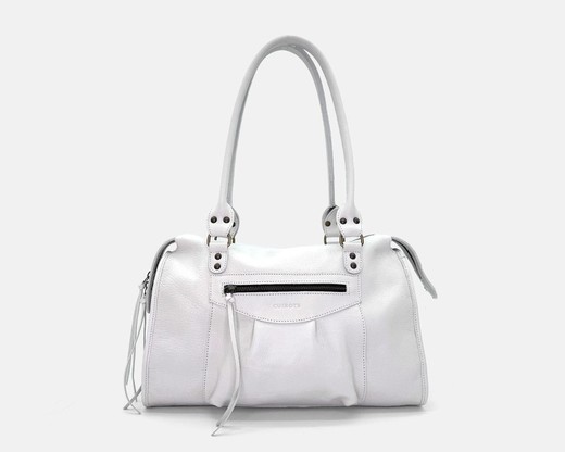 Bolso de hombro tipo shopper de piel CUIROTS Carla