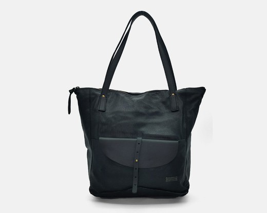 Bolso de hombro tipo Tote CUIROTS Original de piel