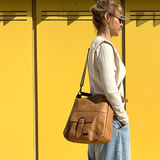 Sac porté épaule et bandoulière CUIROTS Ranch en cuir