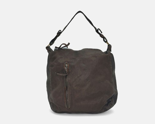 Sac Hobo En Cuir Rouge In Capo