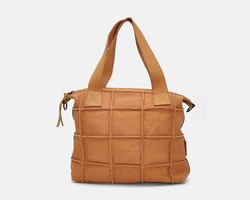 Bolso Shopper Canvas piel Mujer 4538 — Cuirots