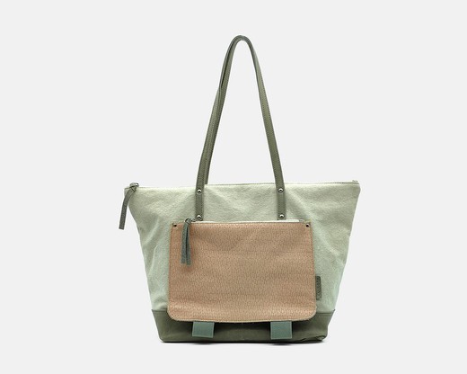 Bossa tote CUIROTS canvas Mix