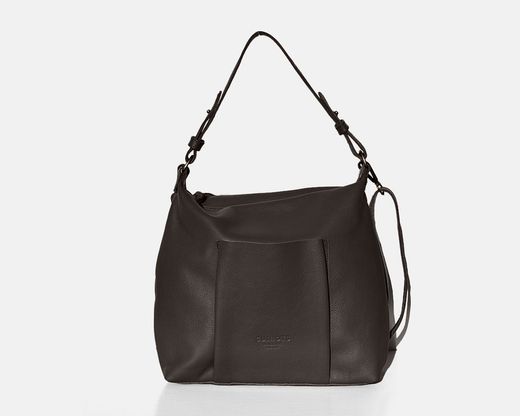 Bandolera de hombro con bolsillo CUIROTS Classic de piel