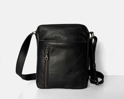 Bandolera grande de piel CUIROTS Urban para hombre