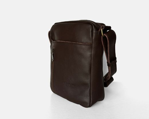 Bandolera grande de piel CUIROTS Urban para hombre