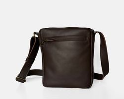 Bandolera grande de piel CUIROTS Urban para hombre