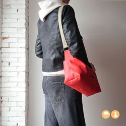 Bolsa de ombro retangular de silicone biológico CUIROTS