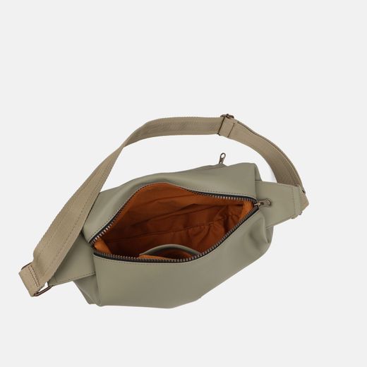 Bolsa de ombro retangular de silicone biológico CUIROTS