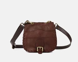 Bandolera pequeña CUIROTS Chantilly de piel