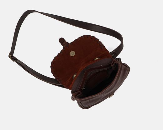 Bandolera pequeña CUIROTS Chantilly de piel