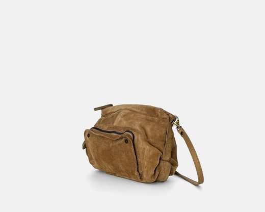 Bandolera pequeña CUIROTS  Florence de piel serraje