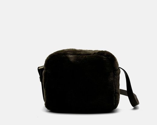 CUIROTS Bolsa pequena crossbody Grosseto com pele