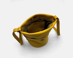Bolsa de ombro pequena de couro CUIROTS Mushroom
