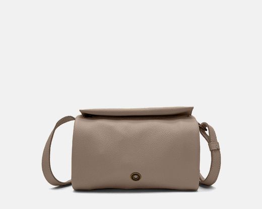 Bolsa de ombro pequena de couro CUIROTS Mushroom