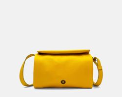 Bolsa de ombro pequena de couro CUIROTS Mushroom