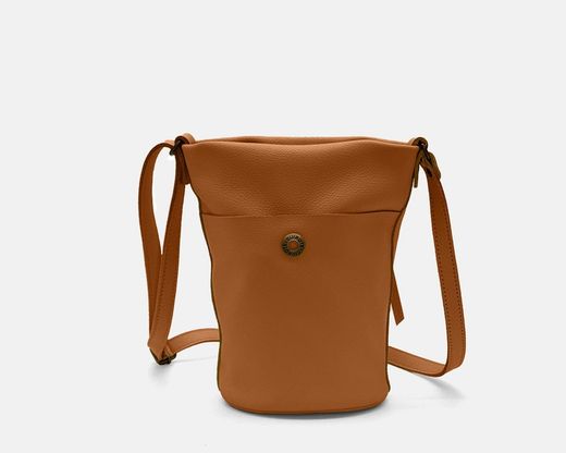 Bolsa de ombro pequena de couro CUIROTS Mushroom