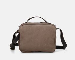 Bolsa de ombro pequena CUIROTS Trend em camurça