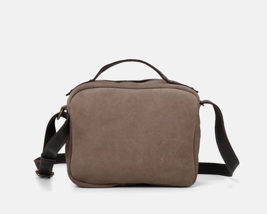 Bolsa de ombro pequena CUIROTS Trend em camurça
