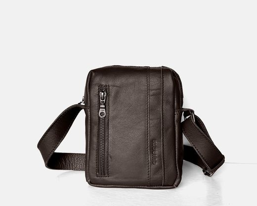 Bandolera pequeña de piel CUIROTS Urban para hombre