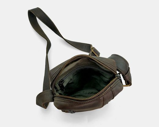 Bandolera pequeña de piel CUIROTS Urban para hombre