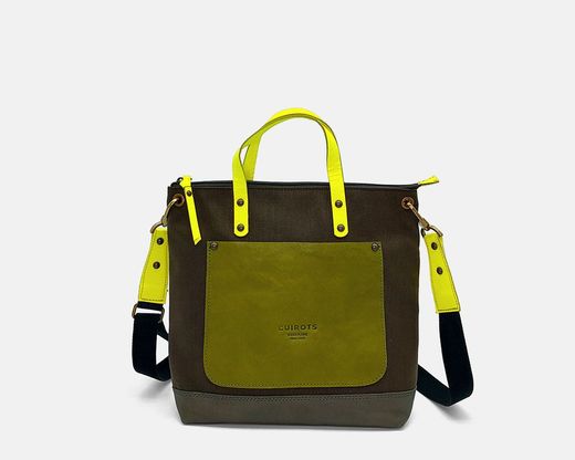 Bolso de mano y bandolera CUIROTS trend