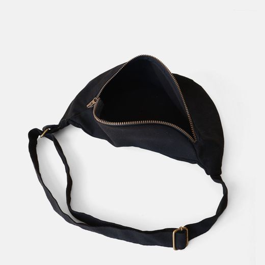 Bandolera riñonera grande MINIOTS Minicanvas con efecto lavado