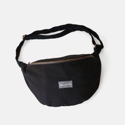 Bandolera riñonera grande MINIOTS Minicanvas con efecto lavado
