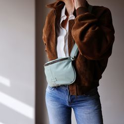 Bolsa de cintura pequena Olivia da CUIROTS