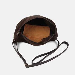 Bandolera riñonera Zoe de serraje