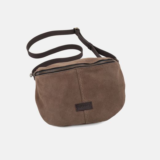 Bandolera riñonera Zoe de serraje