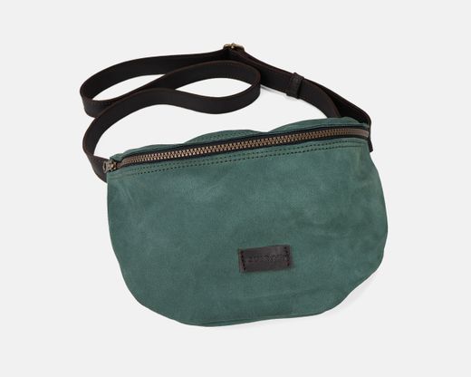 Bolsa de cintura Zoe em camurça da CUIROTS