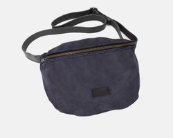 Bolsa de cintura Zoe em camurça da CUIROTS