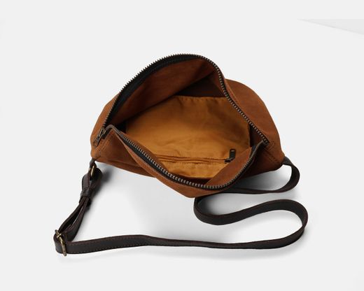 Bolsa de cintura Zoe em camurça da CUIROTS