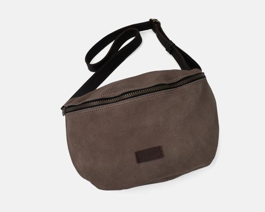 Bolsa de cintura Zoe em camurça da CUIROTS