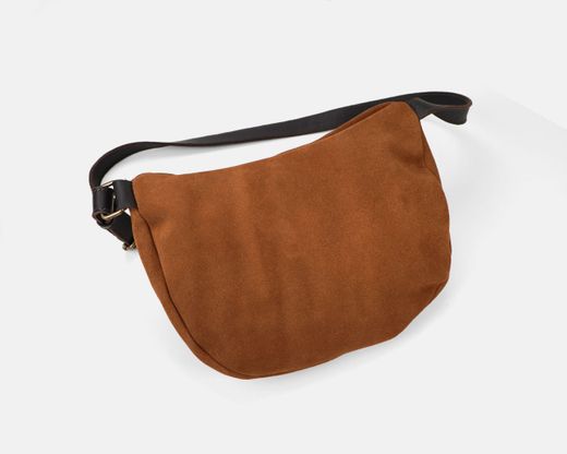 Bolsa de cintura Zoe em camurça da CUIROTS