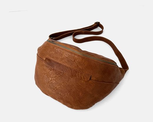 Bandolera tipo riñonera mediana CUIROTS Australia de piel