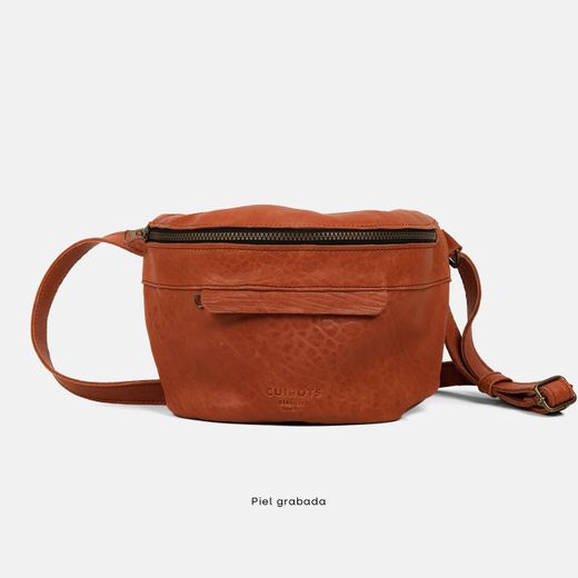 CUIROTS Austrália pochete média de couro