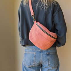 CUIROTS Austrália pochete média de couro