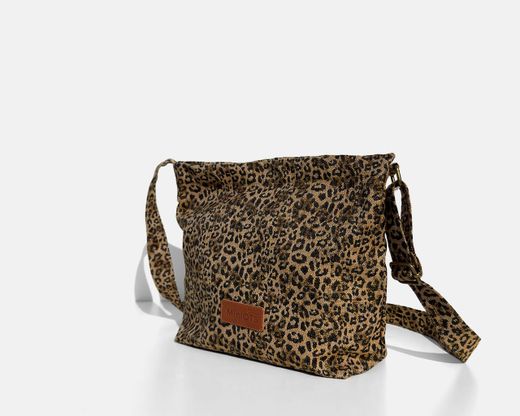 Sac bandoulière moyen léopard MINIOTS
