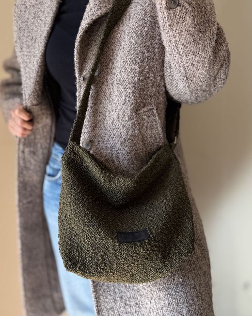 Bolsa bandolera mediana MINIOTS rizado