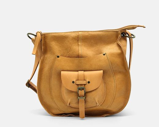 Bolso bandolera mediano CUIROTS Country de piel