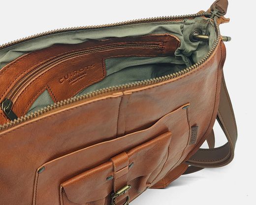 Bolso bandolera mediano CUIROTS Country de piel